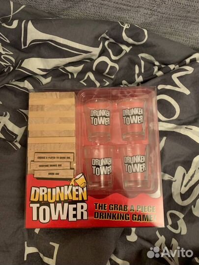 Игра алкогольная 'Drunken tower'