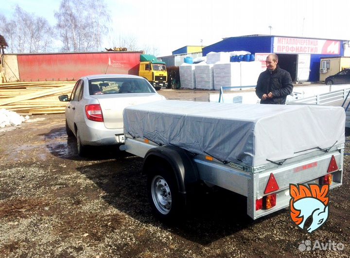 Прицеп для бытовой техники, цемента в мешках