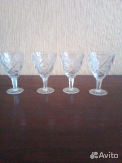 Хрустальные рюмки СССР