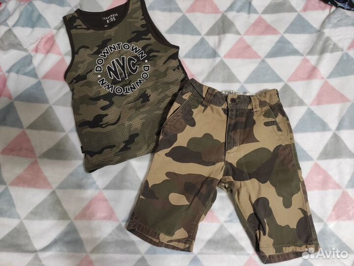 Пакет брендовой одежды Next, HM (камуфляж)