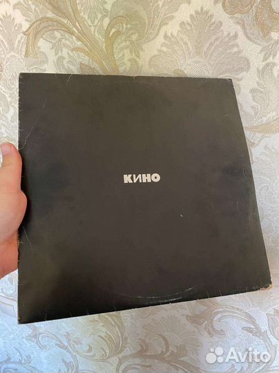 Виниловая пластина группы кино черный альбом