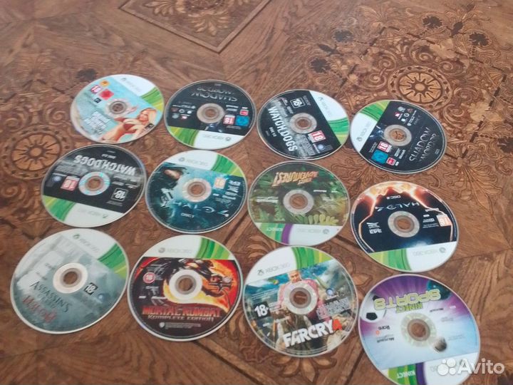 Диски на xbox 360