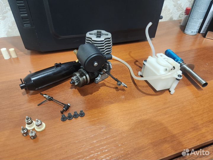 Продам комплет нитро мотор rc