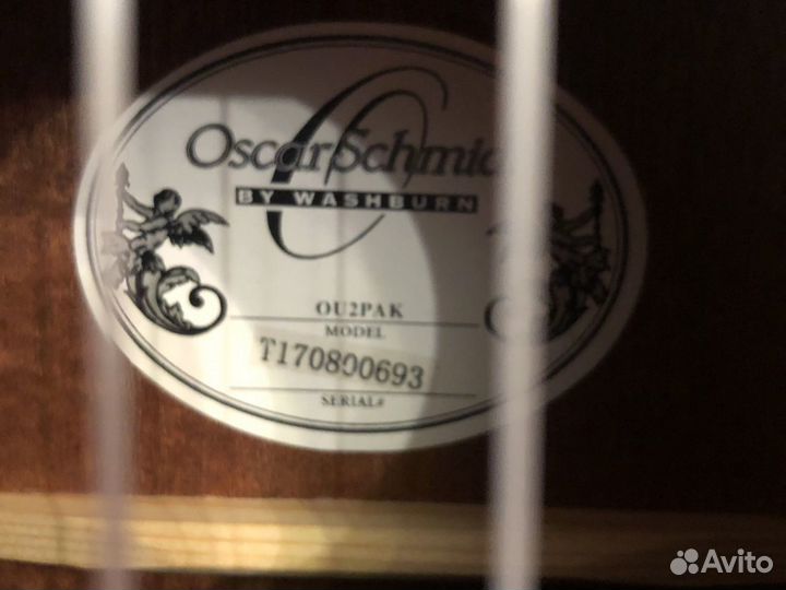 Укулеле концерт с чехлом Oscar Schmidt ou2pak