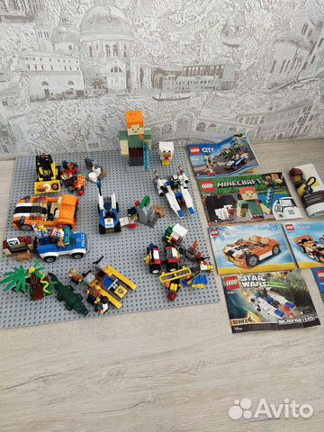 Lego оригинал City, Minecraft, Creator, Star Wars