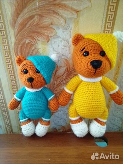 Игрушки вязаные крючком