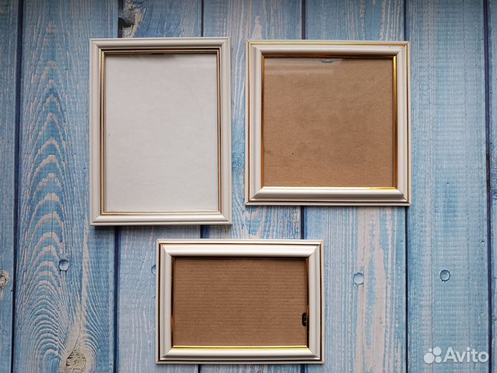 Рамки для фото, картин, вышивки, со стеклом