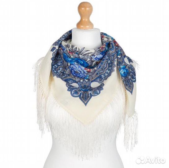 Павловопосадский платок новый