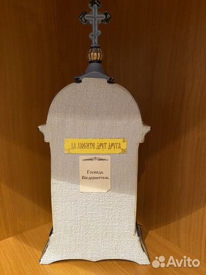 Гжельский фарфор Киот икона