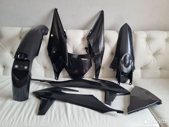 Новый Комплект Пластик UFO KTM SX SX-F 19-23 Black