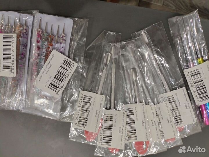 Дотсы, пушер, кисточки