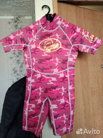 Гидрокостюм на девочку