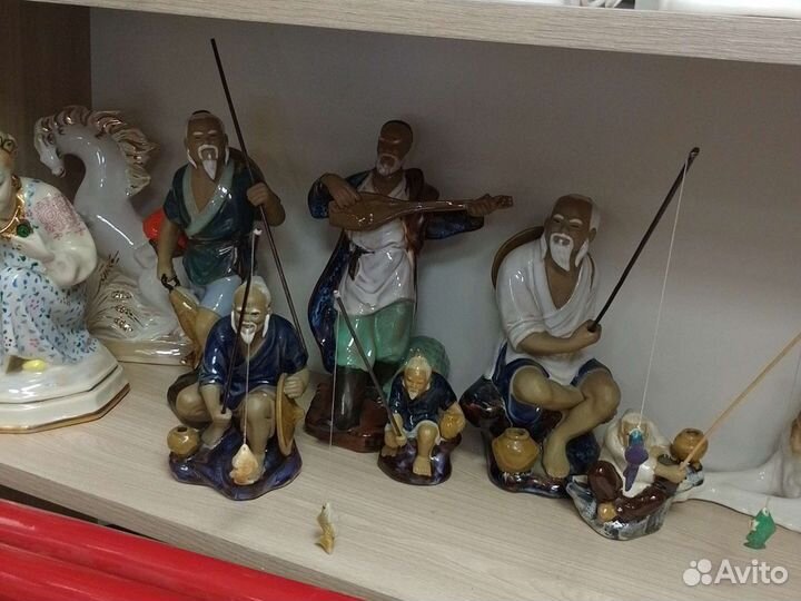 Статуэтка фарфор Старый Китай Редкие