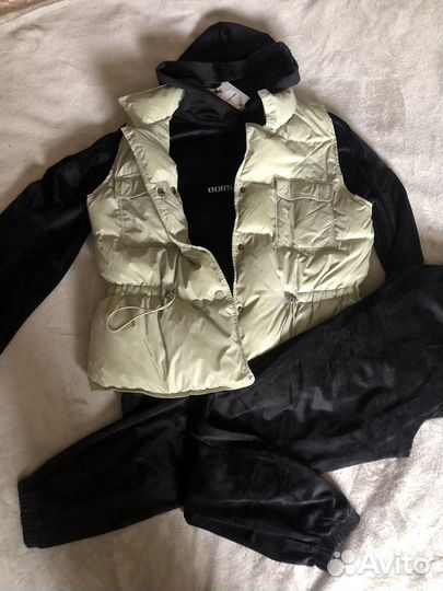 Велюровый спортивный костюм