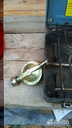 Портативная газовая плитка с баллоном