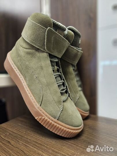 Ботинки кеды женские Puma Platform Mid 38 Original