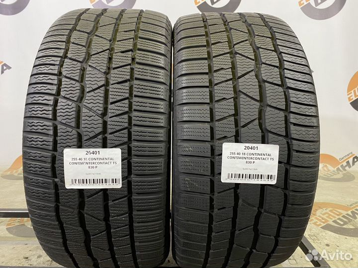 Continental ContiWinterContact TS 830 P 255/40 R18