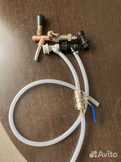 Пивная кега Карнелиус 10литров и фитинги и кран