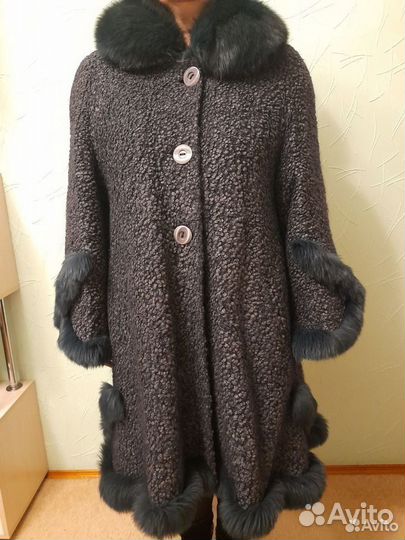 Пальто женское 44 46 бу