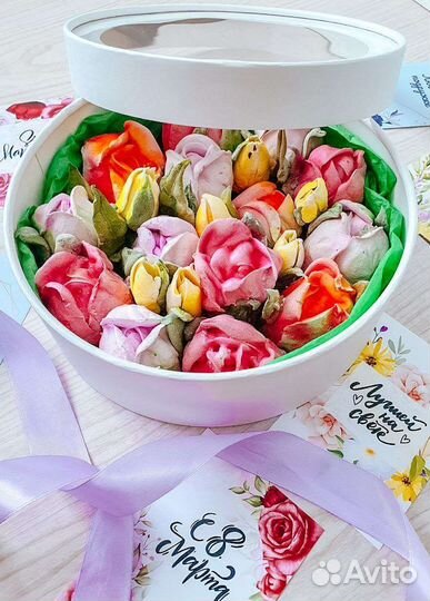 Зефирные букеты