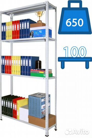 Стеллажи в офис, магазин, склад