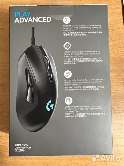Игровая мышь logitech g403