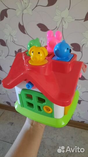 Домик сортер полесье