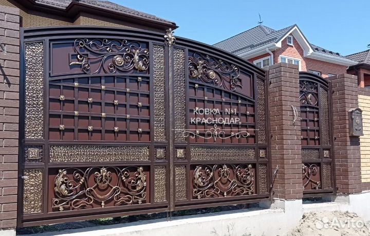 Кованые калитки от производителя
