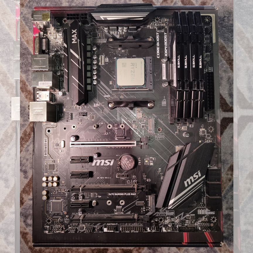 Msi Z470 Mobo Meg Z490 Gaming Z470 Msi ASUS TUF X470-Plus Gaming