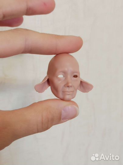 Голова куклы бабушки мышки