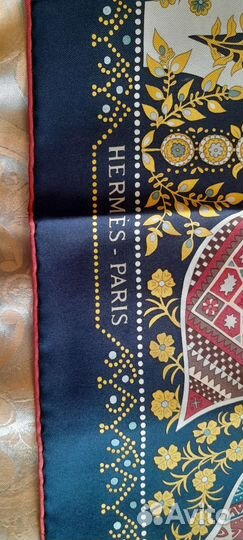 Шелковый платок hermes оригинал