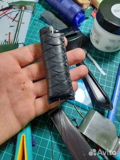 Чехол на зажигалку из натуральной кожи