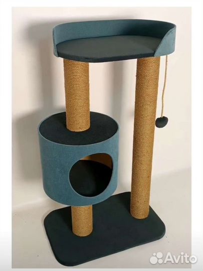 Домик с когтеточкой для кошки