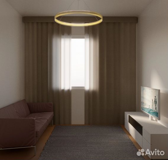 3d визуализация интерьера. Моделинг