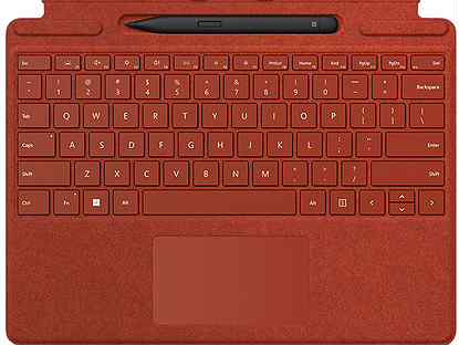 Microsoft Surface Pro 9 Keyboard Red + Slim Pen 2