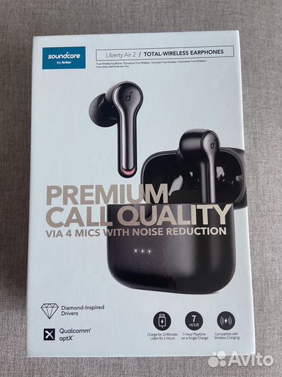 Беспроводные наушники soundcore liberty air2