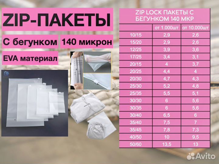 Пакет зип лок