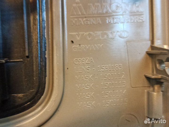 Салонный плафон передний Volvo S60 2