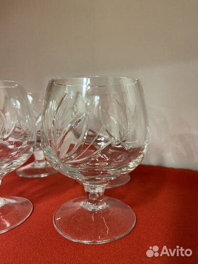 Набор бокалов хрусталь