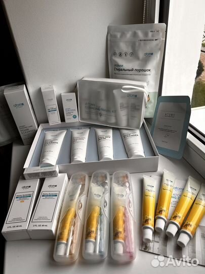 Зубная паста Атоми и щетки Атоми