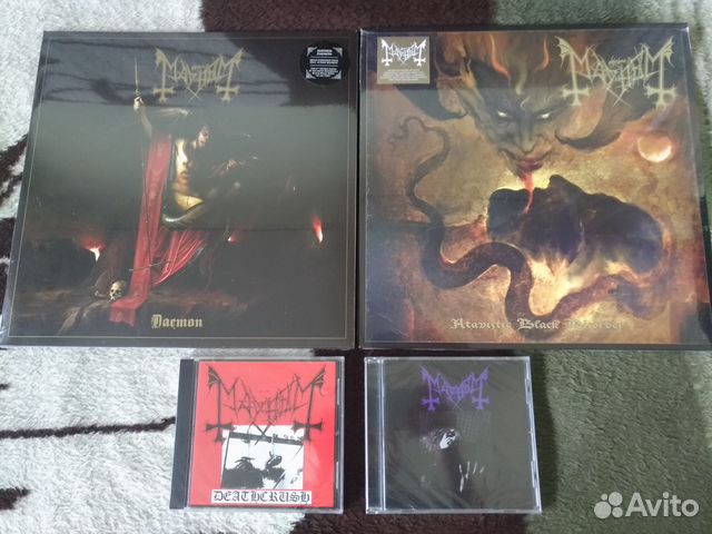 Mayhem CD и винил, фирменные, новые