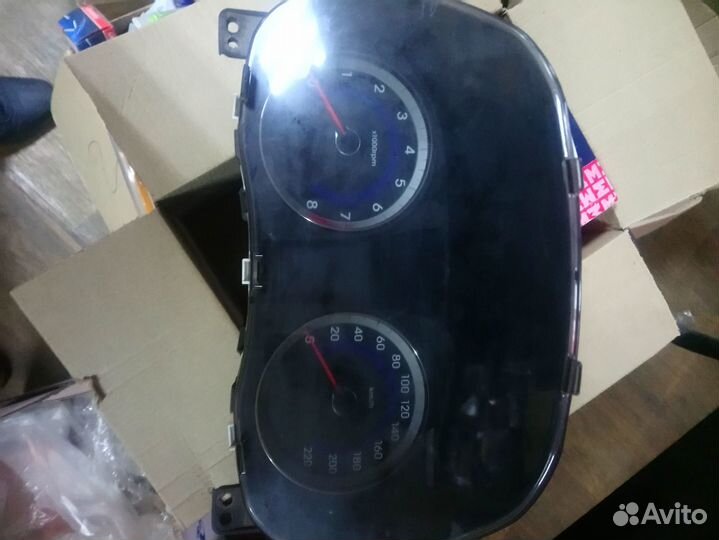 Приборная панель на хендай солярис