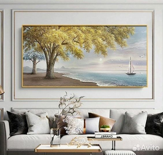 Картина маслом пейзаж