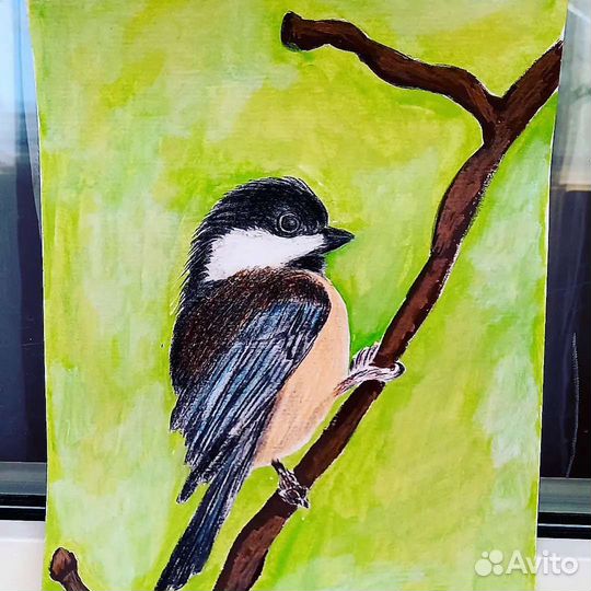 Рисунки акварелью