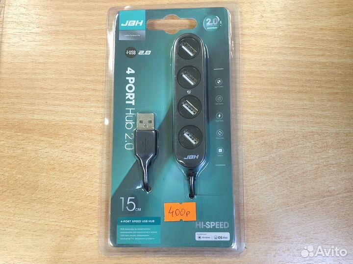 Usb хаб переходник 4 порта