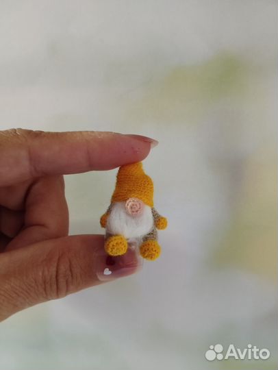 Гномики крючком