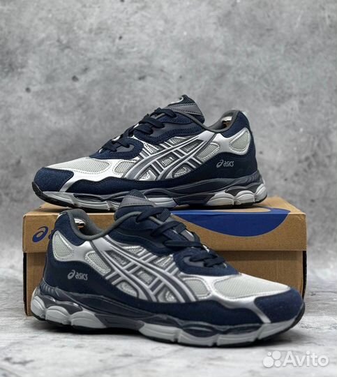 Кроссовки asics urban core синие