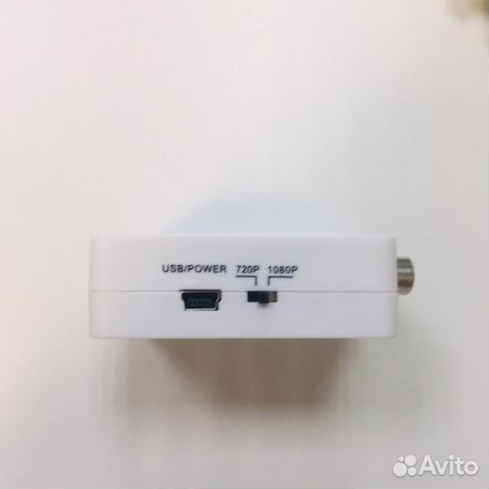 Конвертер с AV (тюльпаны / rca) на hdmi ntsc/PAL