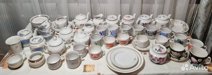 Посуда Вербилки СССР