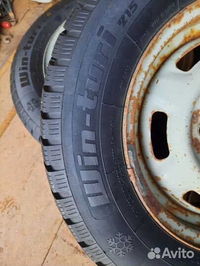 Новая Зимняя резина с дисками на ваз r13